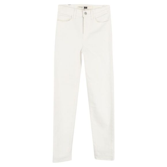 Giambattista Valli x 7 For All Mankind High Waist Jeans in White Cotton - Picture 1 of 3